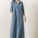 Maxi Shirt Dress