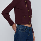 Patsy Crop Crew Cardi