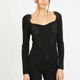 Mallory Top in Black