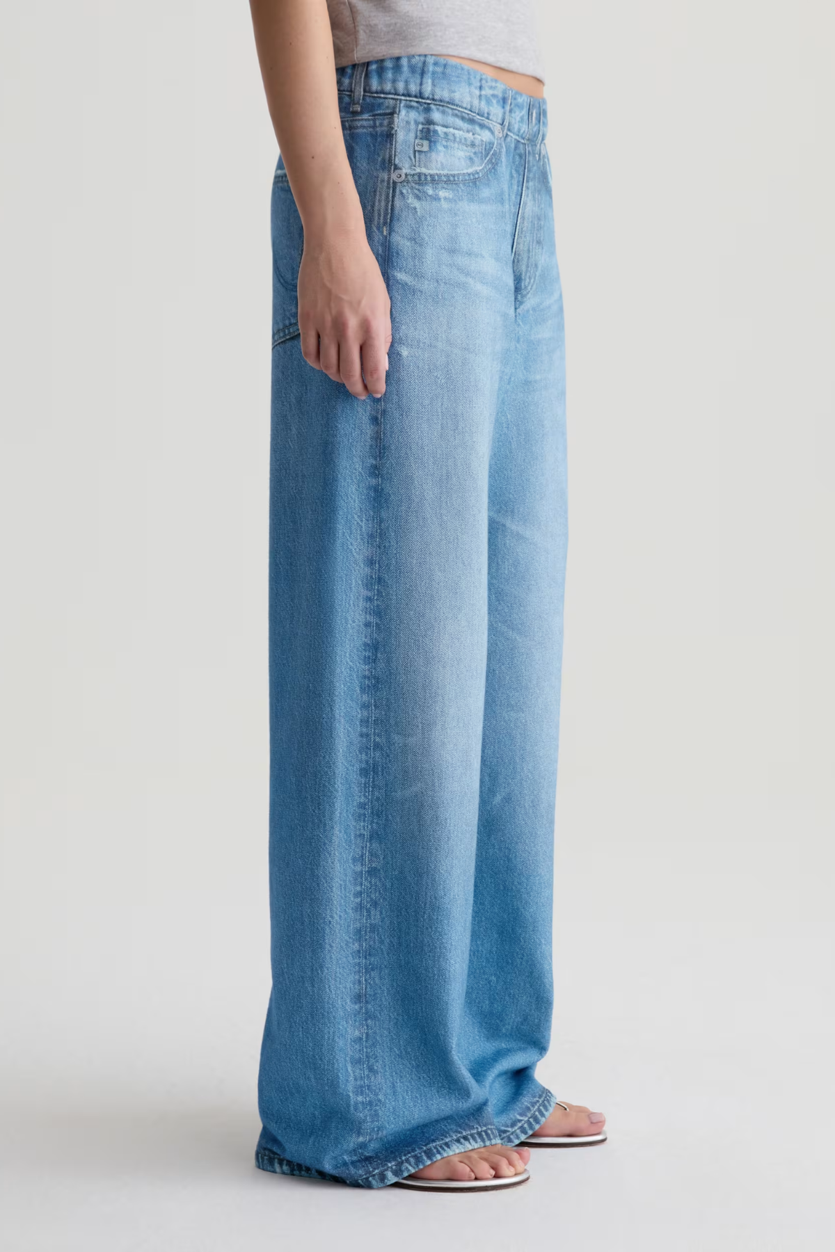 Adria Sweatpant modeled against white background