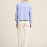 Nessa Shirt Blue/White Stripe