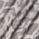 Short-sleeve crewneck top with patch-style leopard print