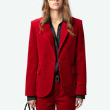 Vavy Velvet Blazer