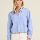 Nessa Shirt Blue/White Stripe