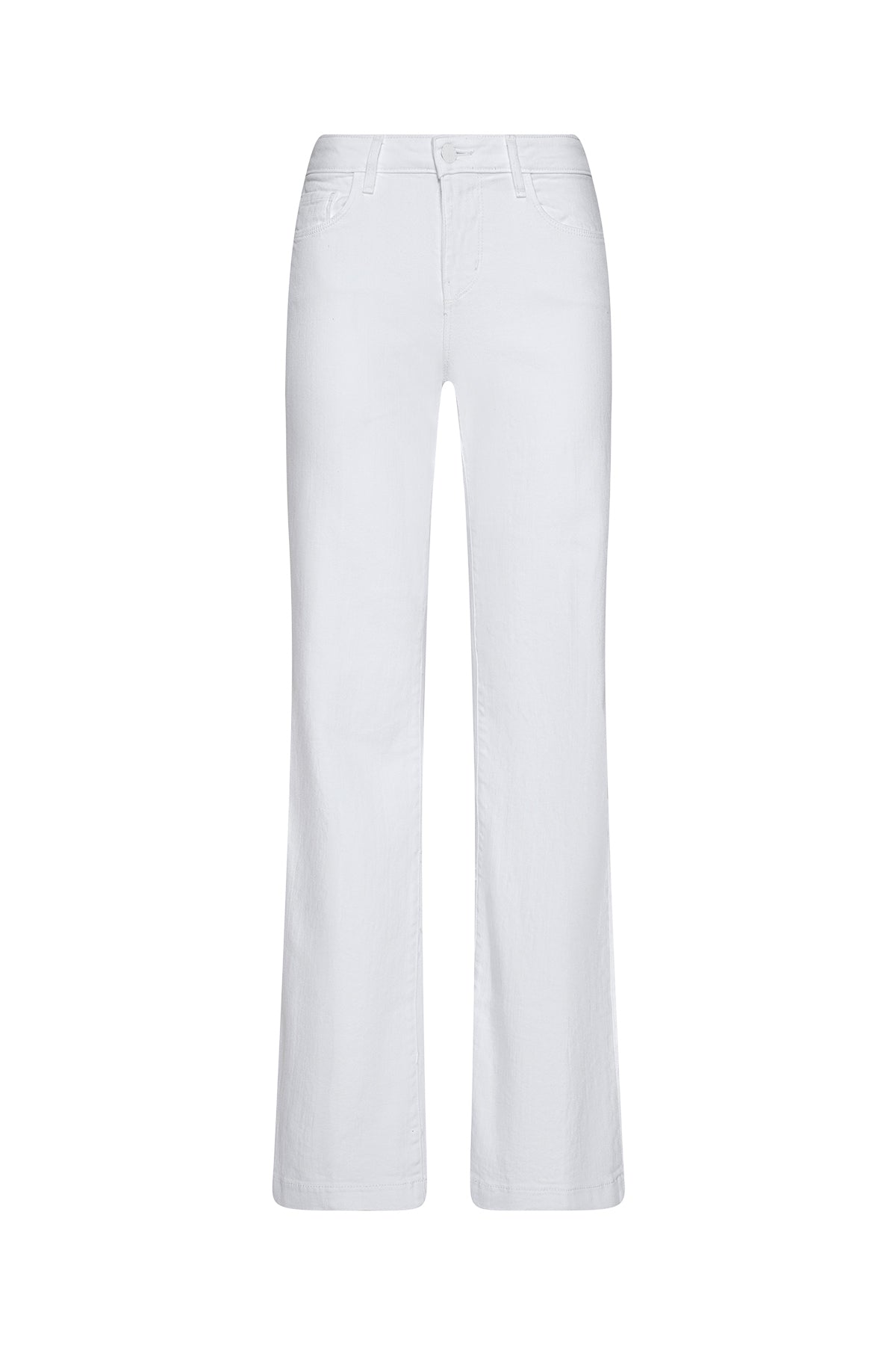 White pants on a white background