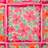 close up of floral fabric 