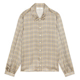 Plaid shirt on a white background