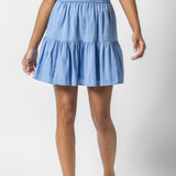 Tiered Short Skirt