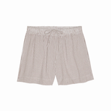 Striped shorts on a white background