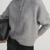 The Cashmere Fleck Cardi