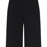 Black shorts on a white background