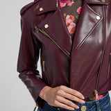 Cosita Vegan Leather Moto Jacket