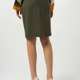 Heavy Knit Straight Pull-On Skirt