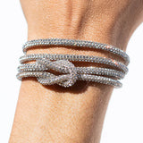 Crystal Knot Bracelet Set