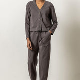 Tie Waist Utility Pant