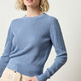 Multi Stitch Pullover Sweater
