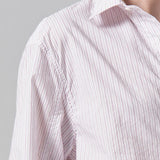 Kayla Shirt - Rasberry Stripe