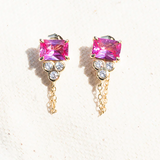 Shiva Earrings - Pink