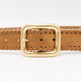 Tan Gold Belt