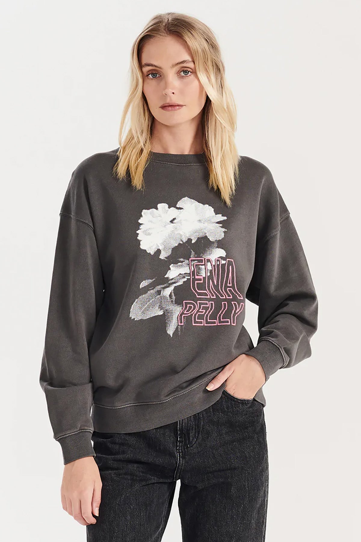 Modern Floral Sweatshirt