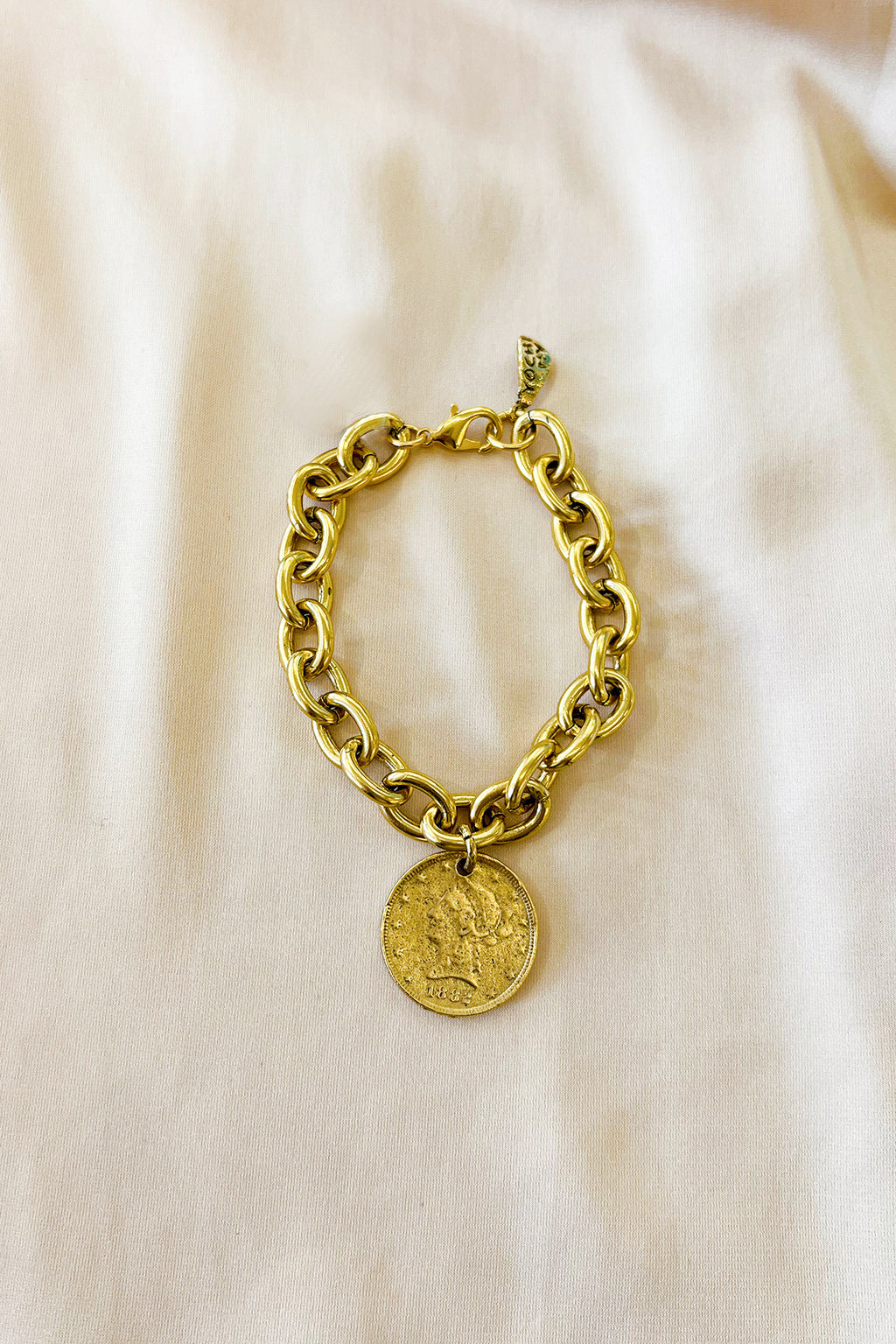 Single Coin Bracelet