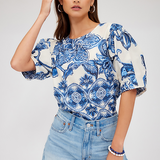 Poof Blouse - Print