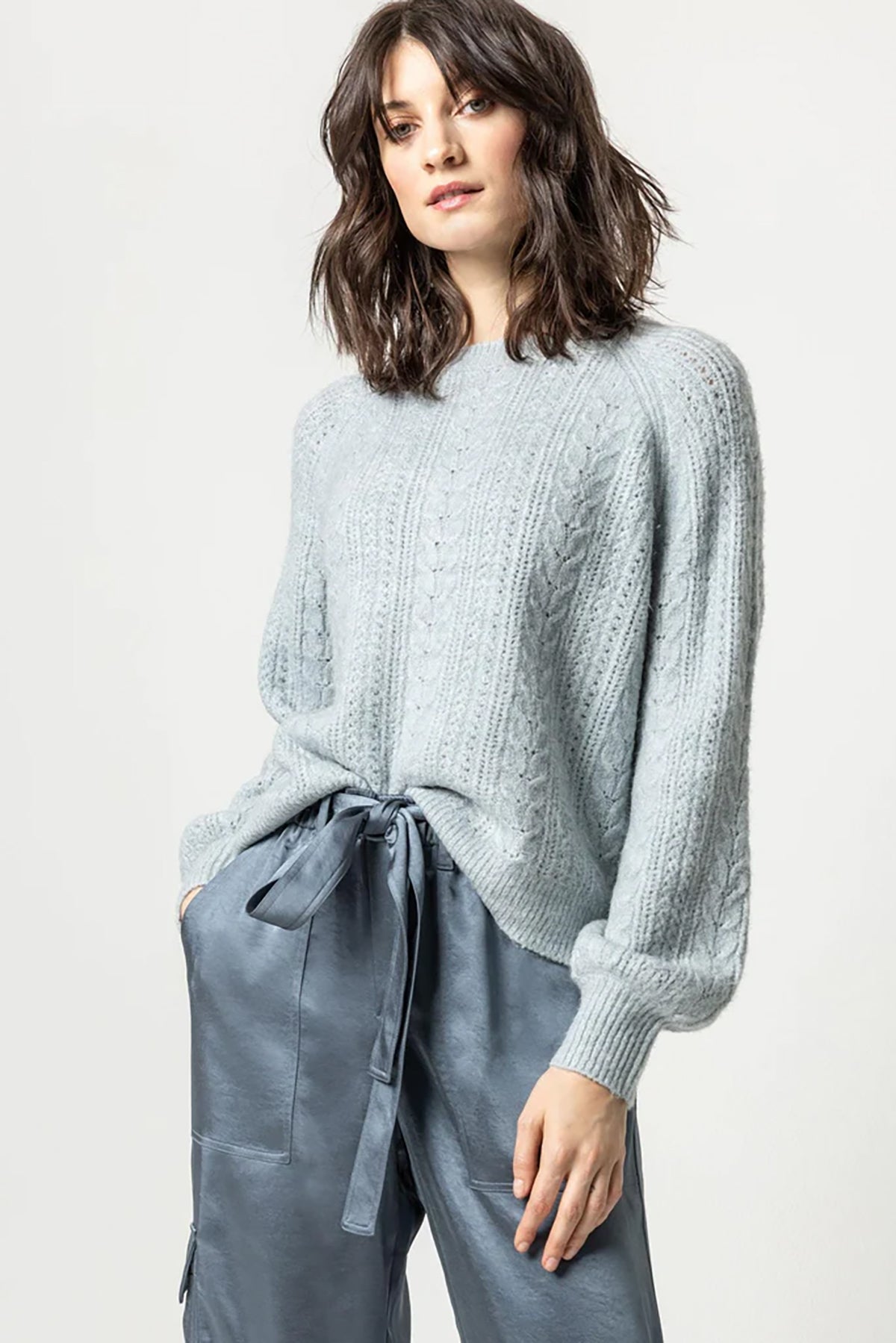 Novelty Stitch Pullover Sweater