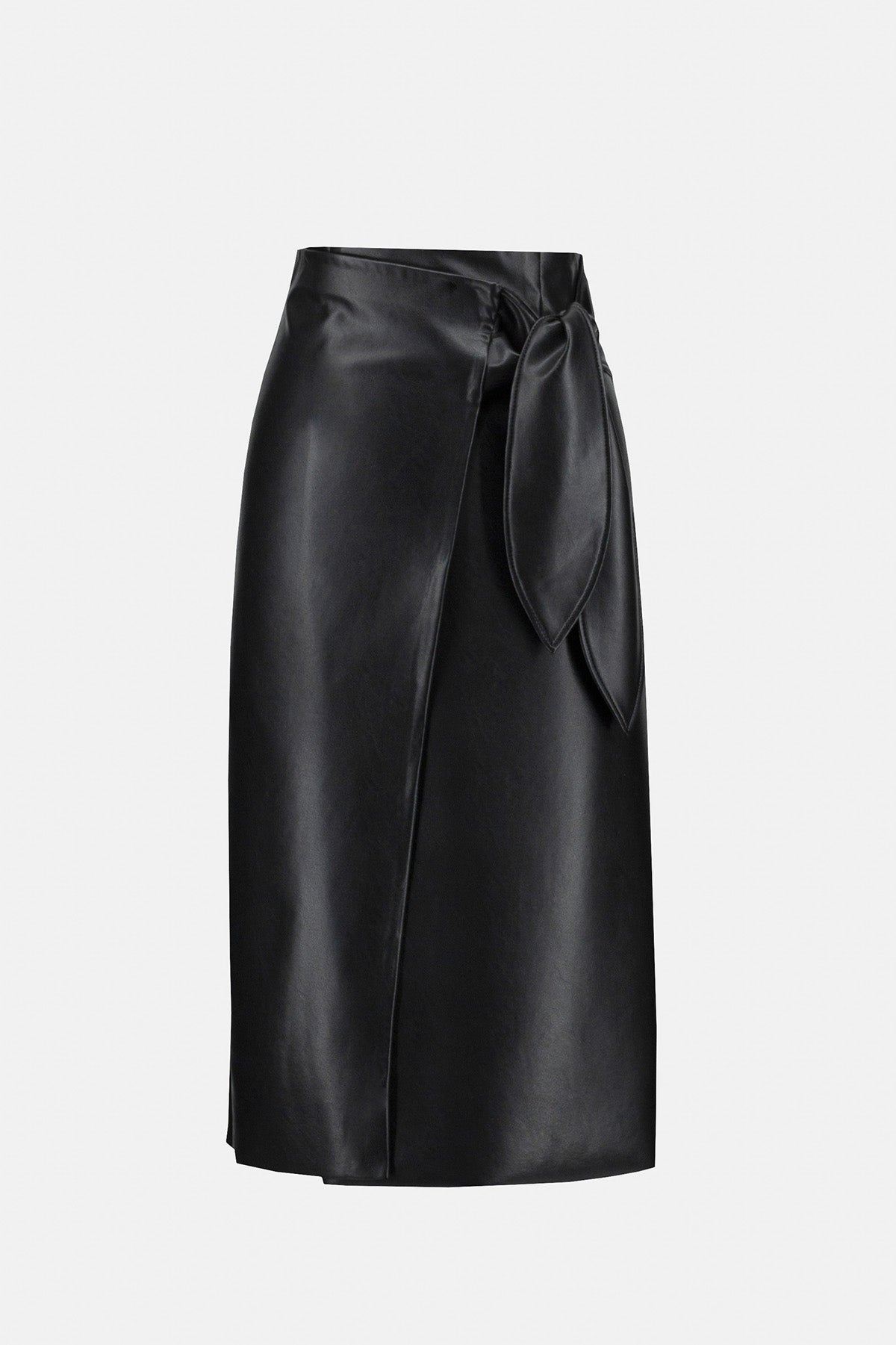 Faux Leather Skirt