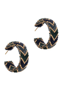 Tazia Earrings- Emerald