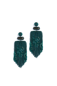 Jody Earrings - Emerald