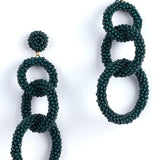 Ember Earrings - Emerald