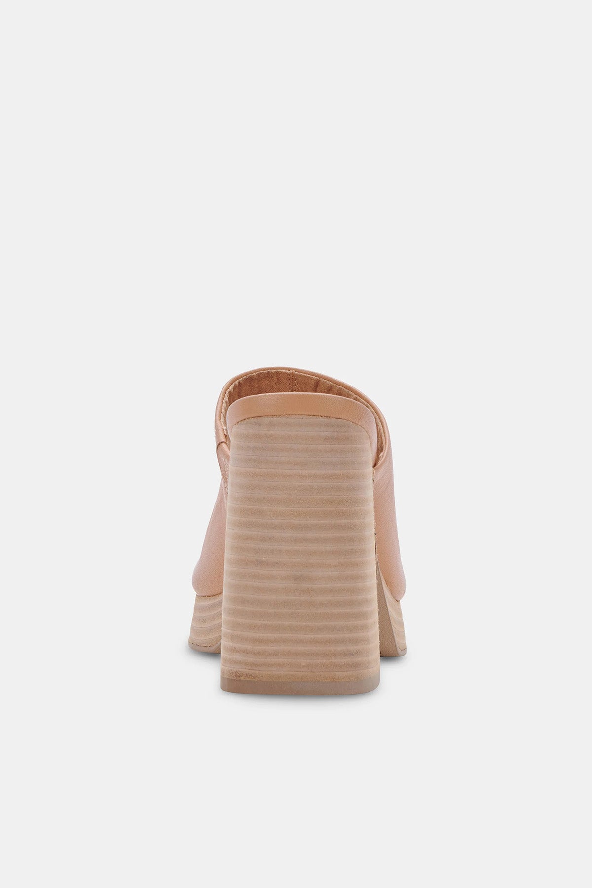 Lukas Platform Heel - Sand Leather