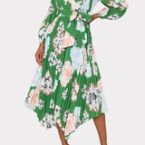 Liora Petals in Bloom Pleated Dress