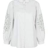 Blouse Lace Sleeve
